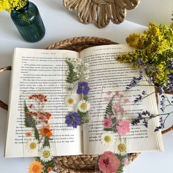 Petals & Pages by Grace - Wholesale Bookmark - pressed flower bookmarks4