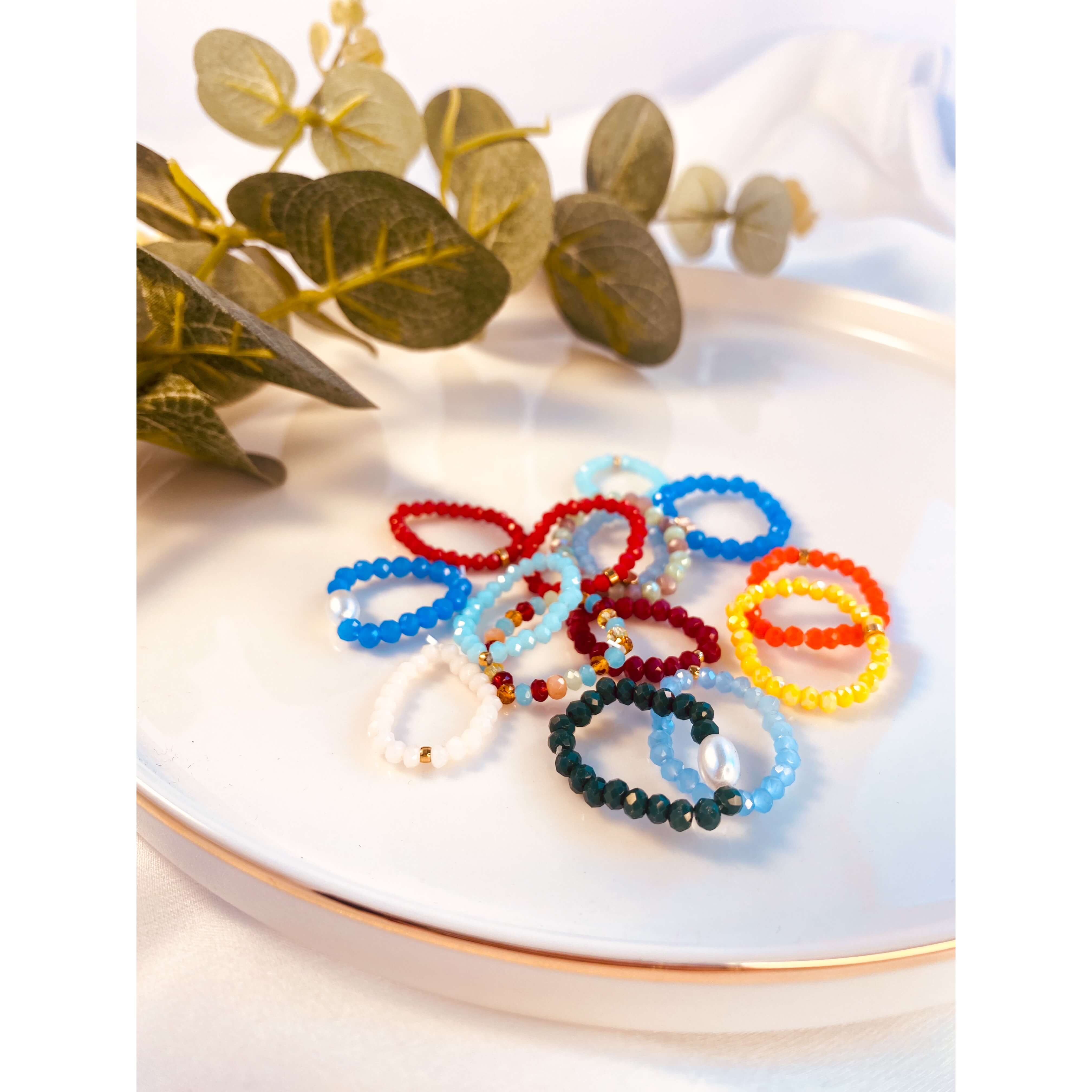 Locas Biju - Wholesale Band/Stacked Ring - ALEGRIA0