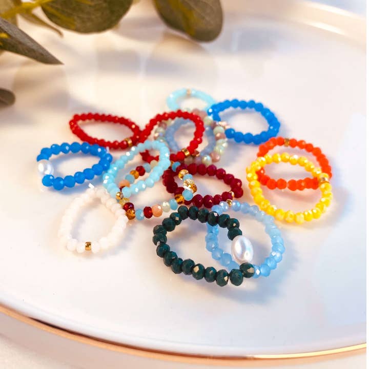 Locas Biju - Wholesale Band/Stacked Ring - ALEGRIA0