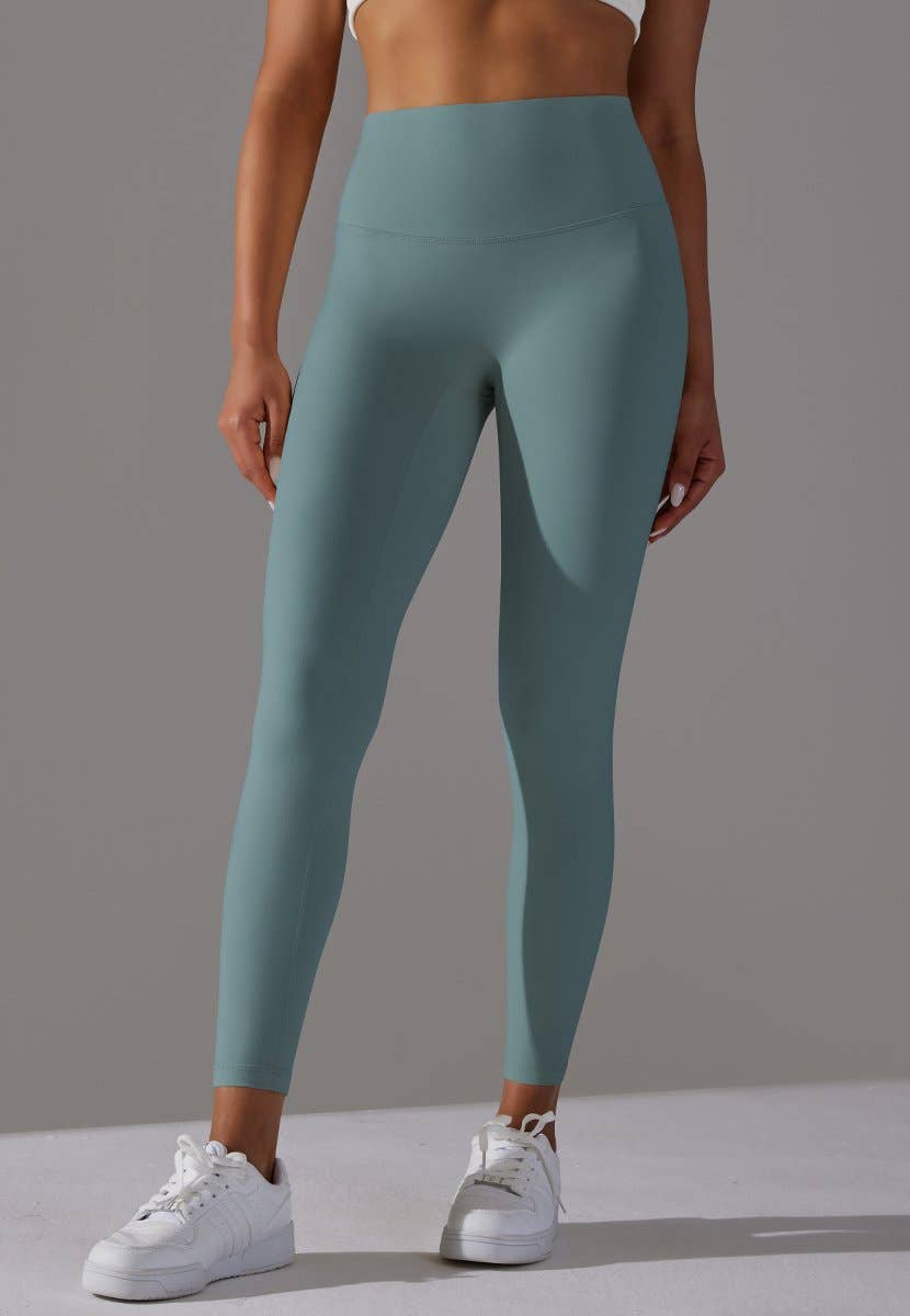 HIDDENBRAND - Wholesale Athletic/Lounge Leggings - Women's - Double-Sided Brushed Nude Breathable Yoga Pants34