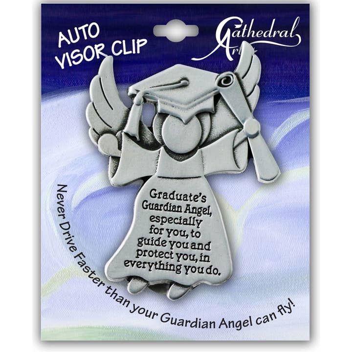 Abbey & CA Gift - Wholesale Visor - Unisex - Graduate Angel Visor Clip