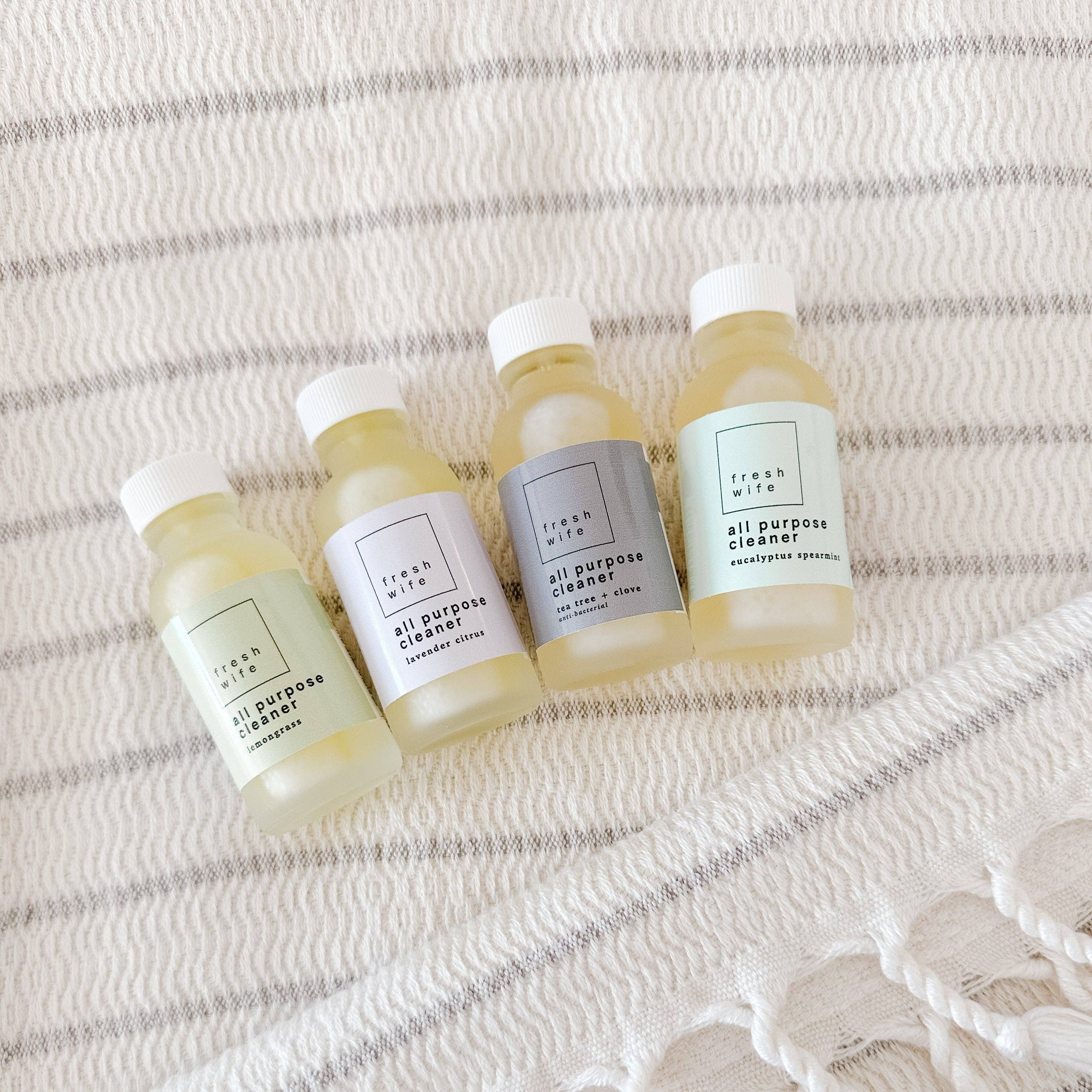 The Fresh Wife Soap Company - Vente Spray de nettoyage multi-usage - Nettoyant concentré tout usage à l'arbre à thé et au clou de girofle1