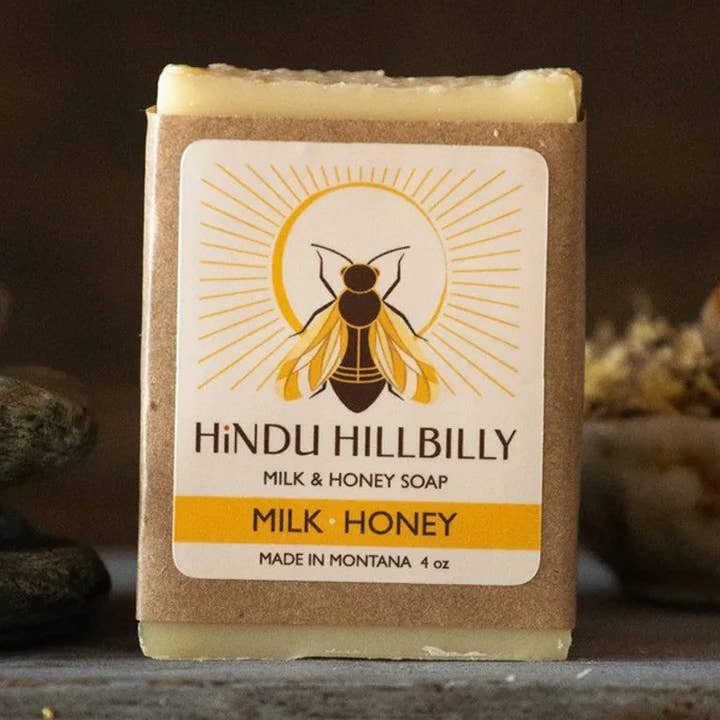 Milk + Honey Bar for wholesale by Hindu Hillbilly Honey