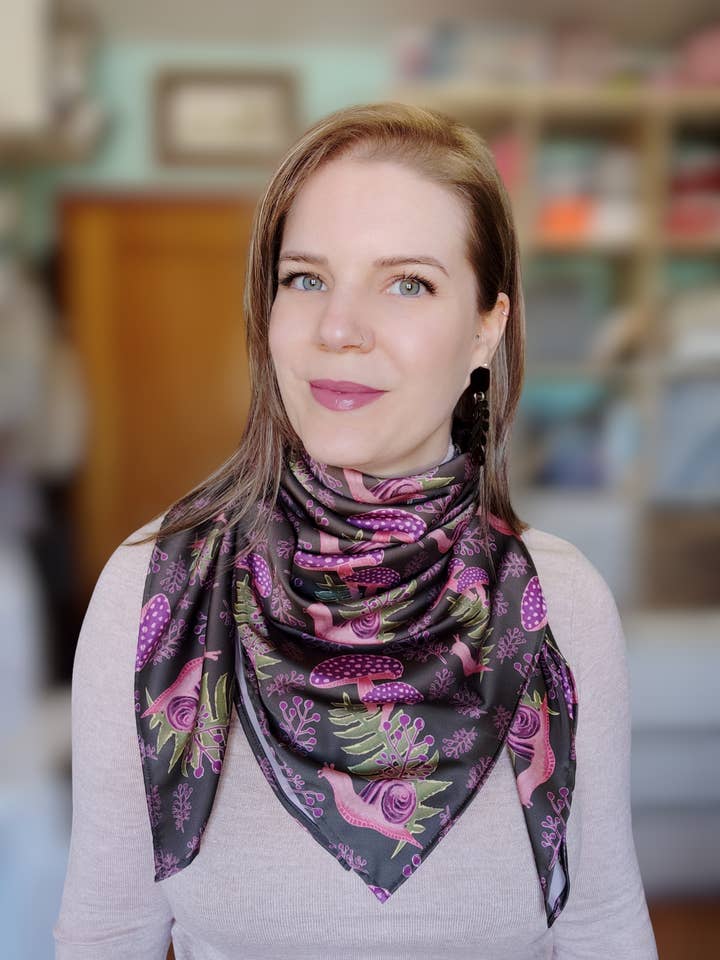 Slakkenbos Grote Sjaal voor wholesale door Rodal Studio