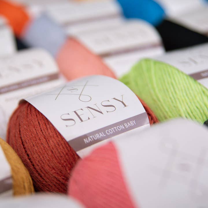 Sensy - Wholesale Yarn - Sensy Premium 100% Soft Cotton Yarn for Amigurumi Knitting a