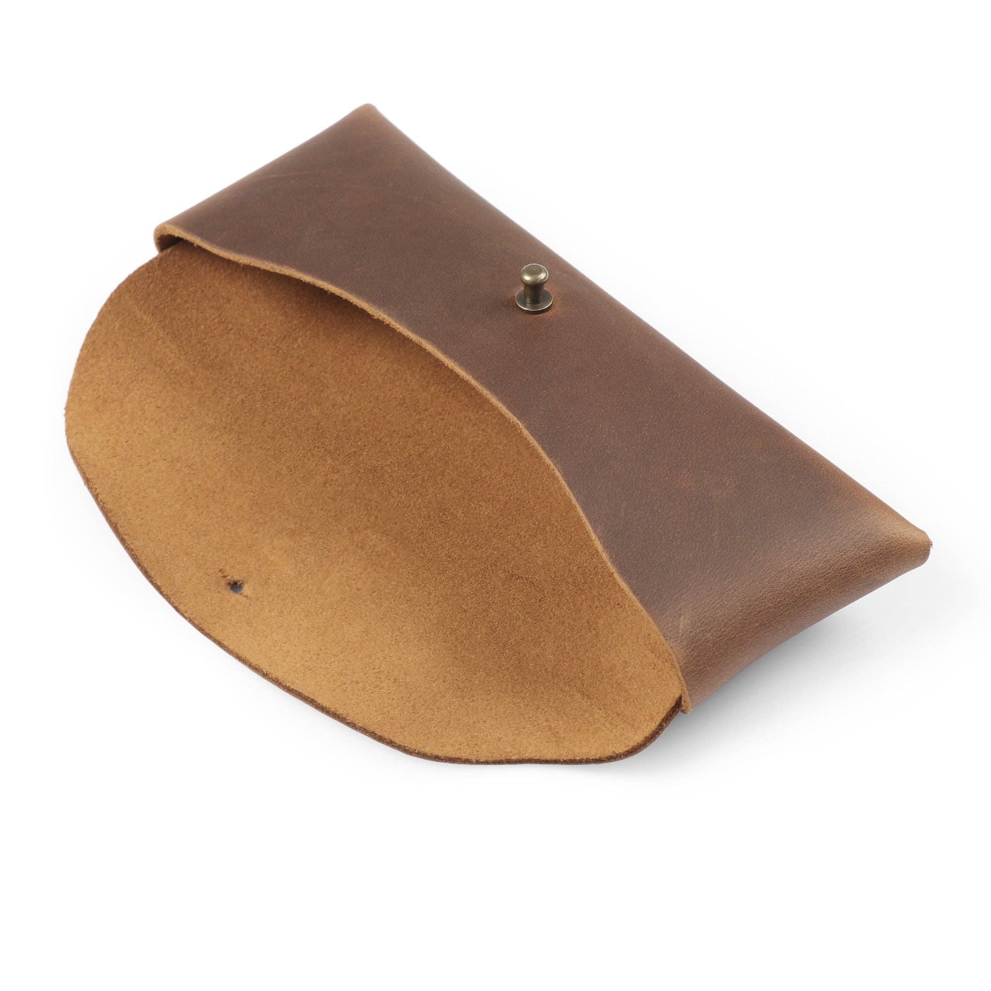 Londo – wholesale Pen & pencil holder – Londo Top Grain Leather Pen Case with Metal Snap Fastener, Pencil Pouch Stationery Bag34