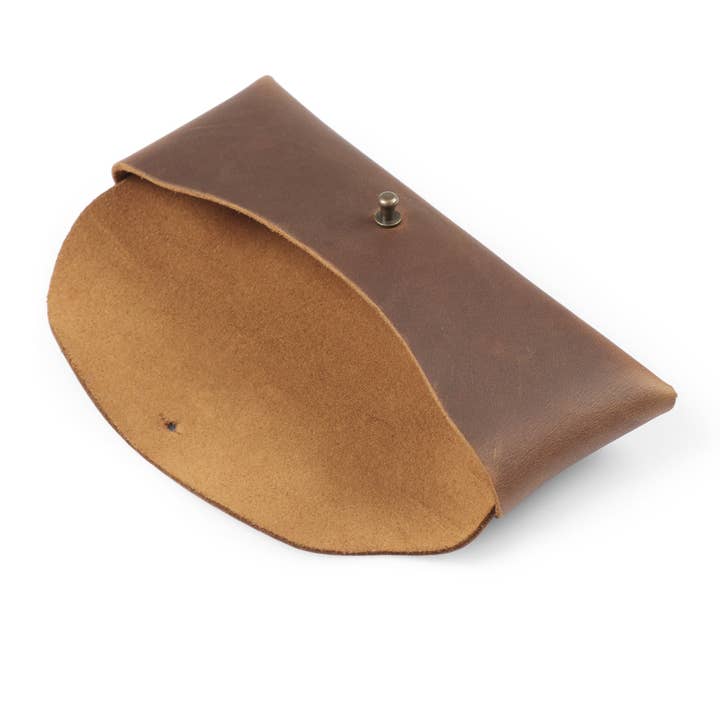 Londo – wholesale Pen & pencil holder – Londo Top Grain Leather Pen Case with Metal Snap Fastener, Pencil Pouch Stationery Bag34