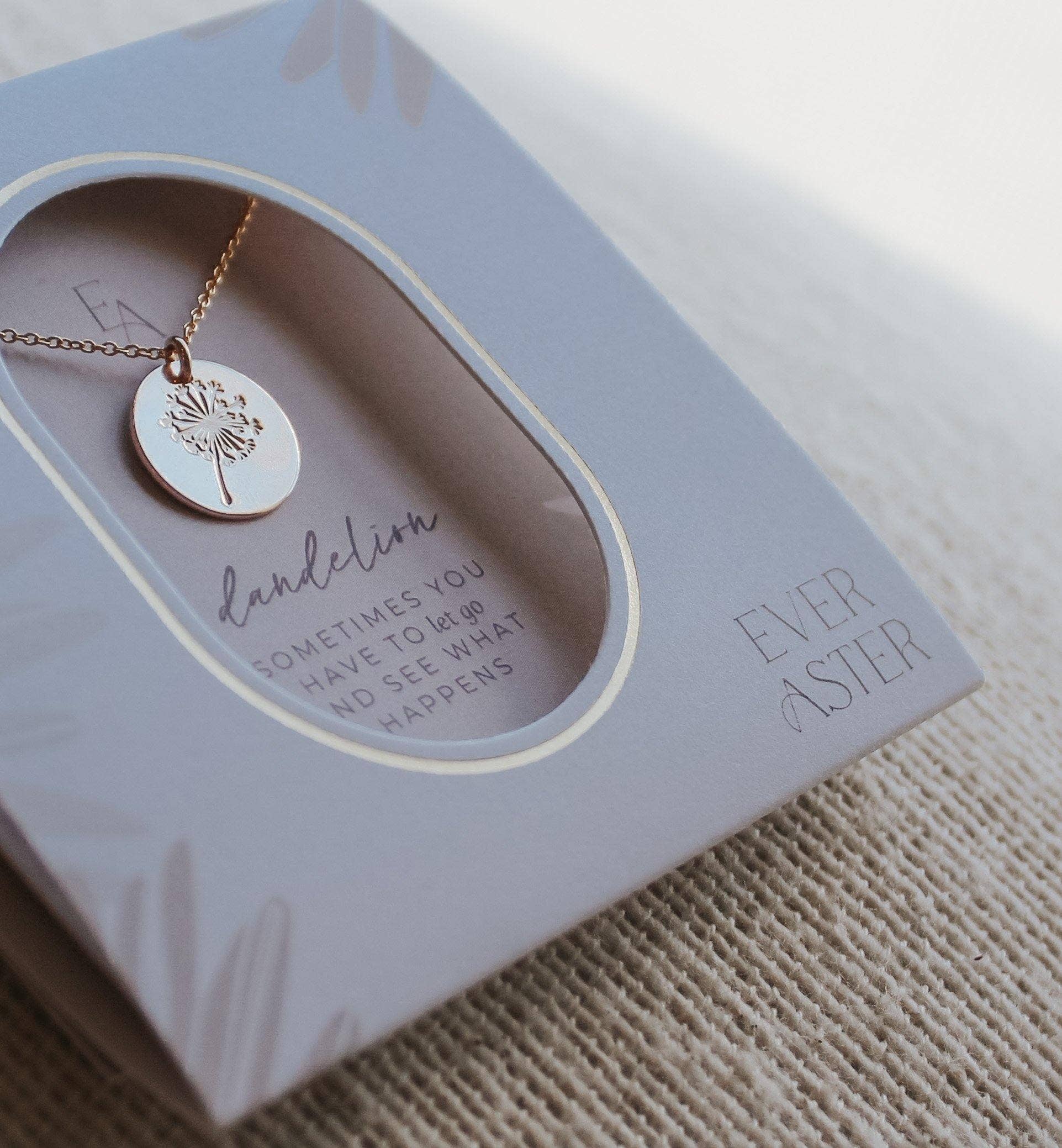 Ever Aster - Wholesale Pendant/Charm Necklace - Dandelion Necklace1