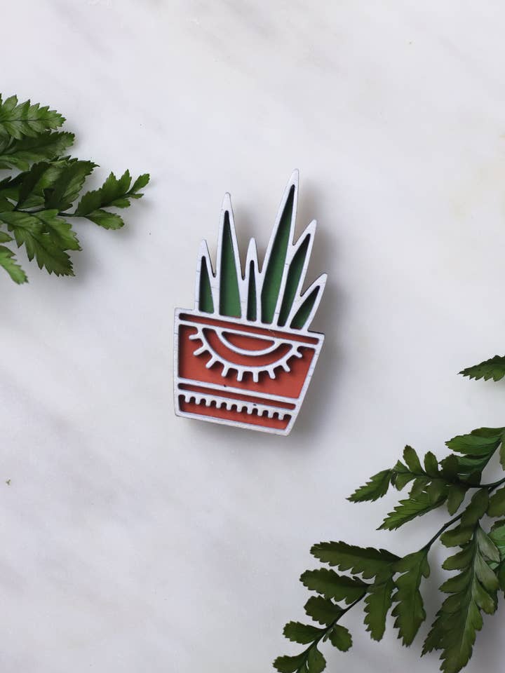Aloe Vera Kitchen Magnet for wholesale by Mulberry Creative