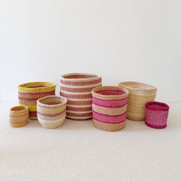 Amsha - Wholesale Basket - Storage Plant Basket- Assortment 457 (OOAK)