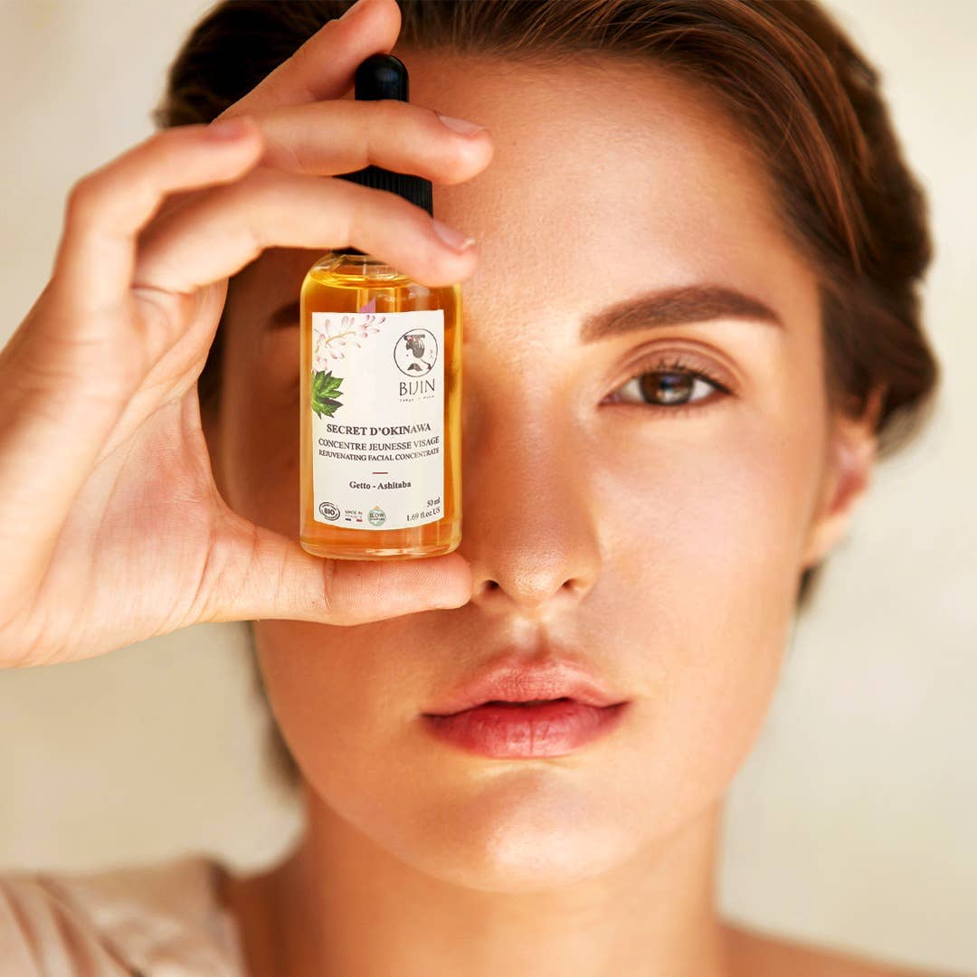 Bijin – wholesale Facial oil – Organic youth concentrate face getto-ashitaba 100% plant-based2