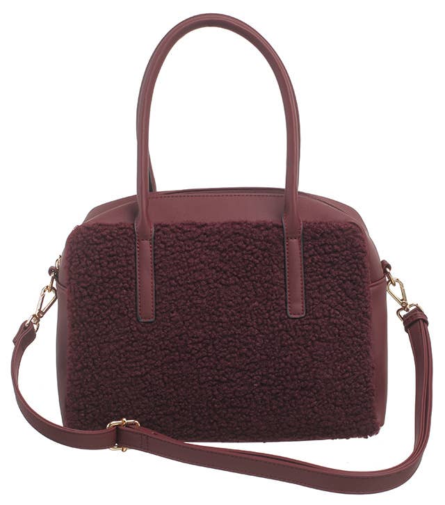 Bessie London – wholesale Tote bag – Women's – COSY LUXE TOTE BAG9