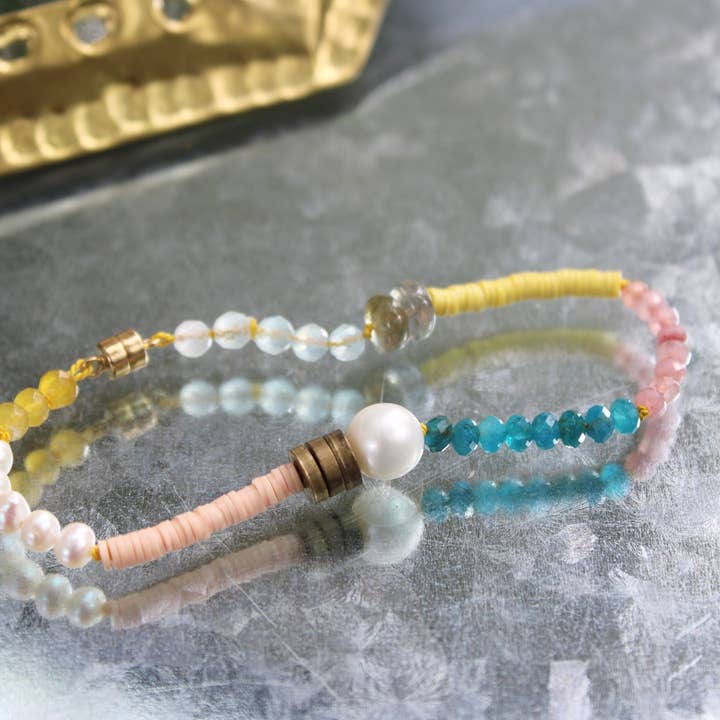 Freudige Station Armband 2 SZ M für den Großhandel von Jen Hough Designs