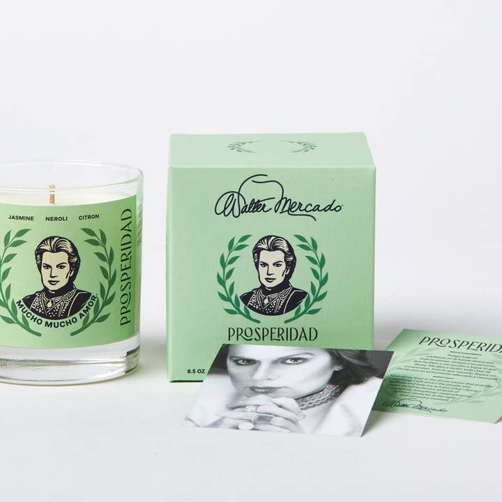 Walter Mercado - Wholesale Votive Candle - Prosperidad Candle5