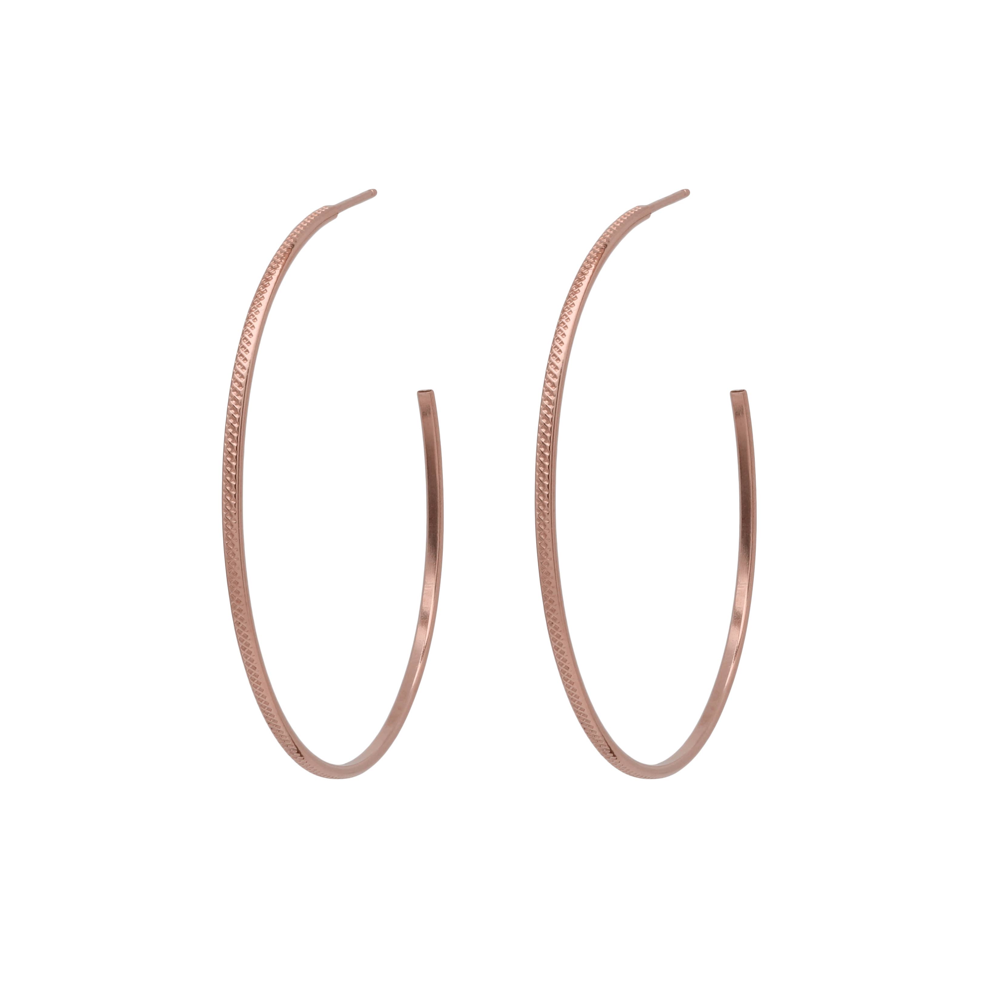 Agapantha Jewelry - Wholesale Hoop Earrings - Louise Hoops3