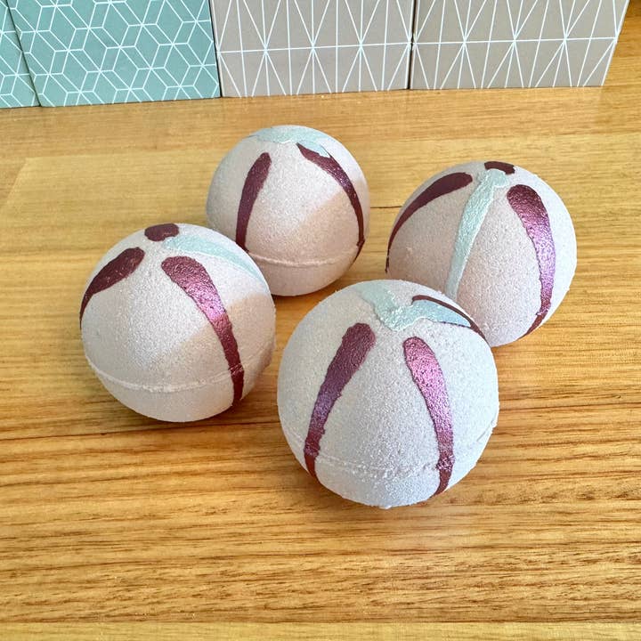 Suave Soaps - Wholesale Bath Bomb/Fizz - Handmade Black Raspberry and Vanilla Goat Milk Bath Bomb1