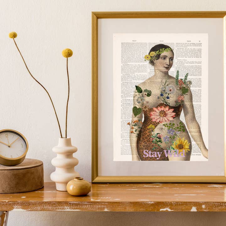 PRRINT! - Wholesale Art Print - Feminist Art Stay Wild Woman6