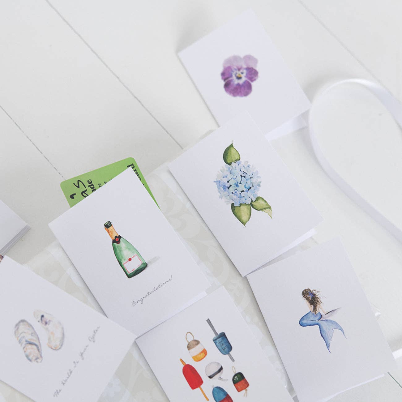 Finding Silver Pennies - Wholesale Congratulations card - Champagne Mini Note Card | Celebration Enclosure Card4