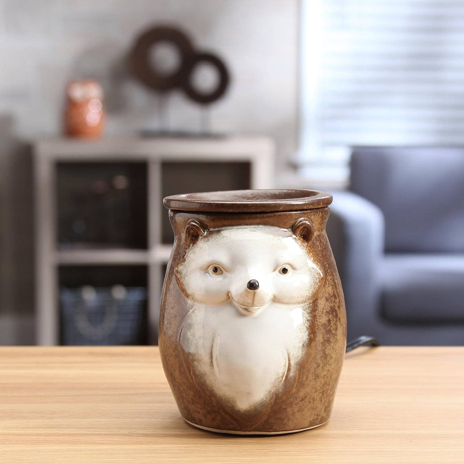 Hosley - Vente Diffuseur de parfum chauffant - Réchauffeur à huile Hosley® Woodland Animal1