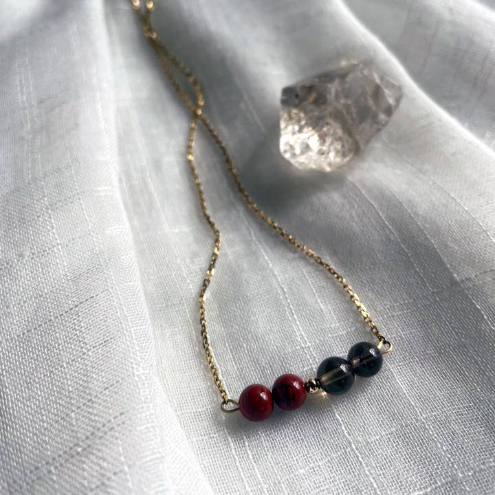 Moksha Jewelry - Wholesale Pendant/Charm Necklace - I am Rooted - Necklace (1st Chakra)2