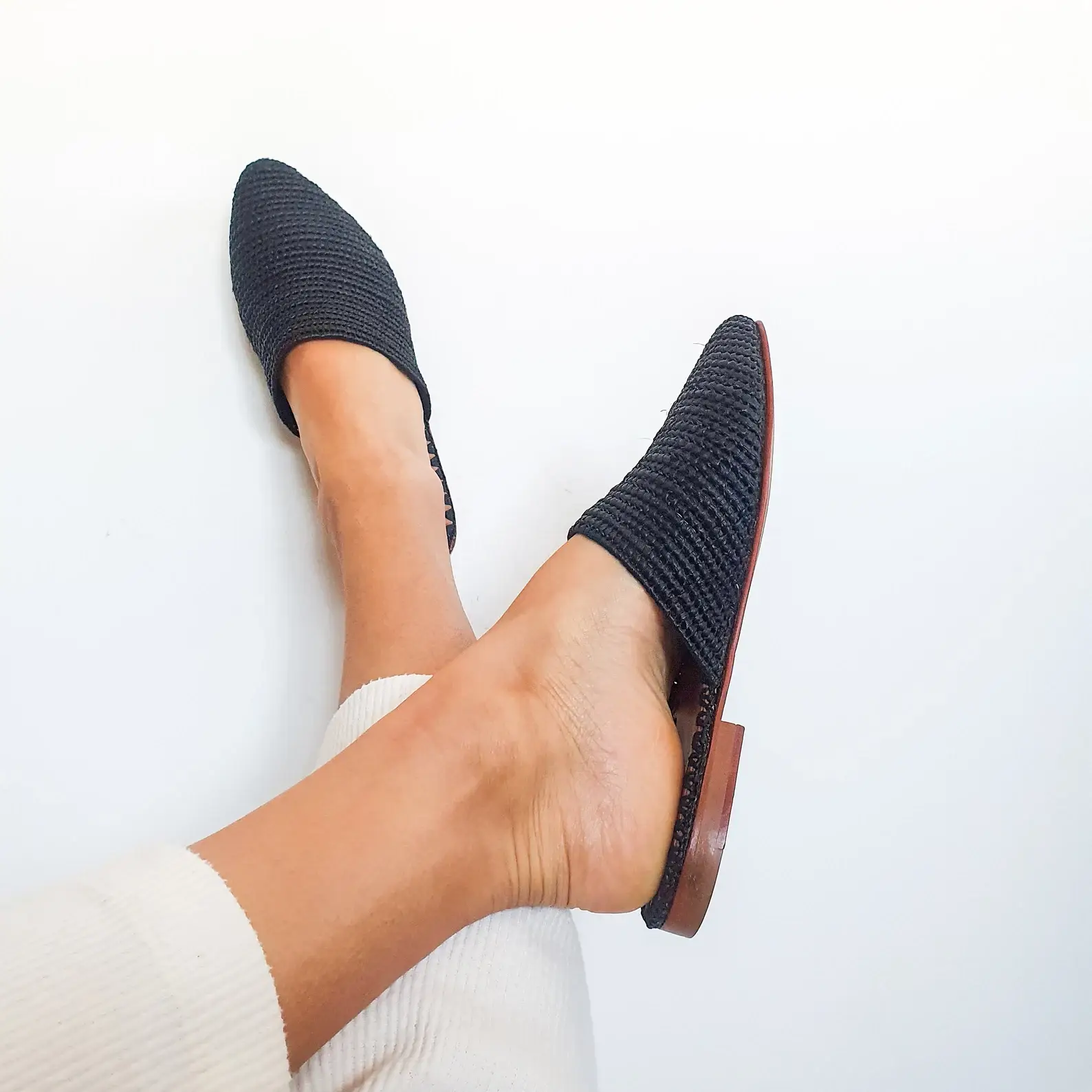 craftberber – wholesale Sandals – Women's – Raffia Sandals Handmade in Morocco, Raffia Shoes Boho Sandal2