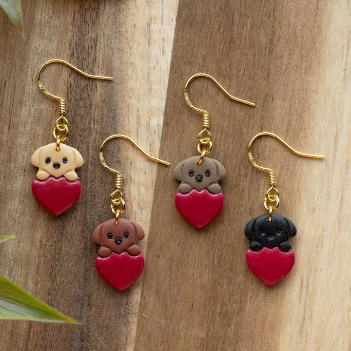 All My Love Pup Dangles for wholesale by Crafted From Faith, LLC