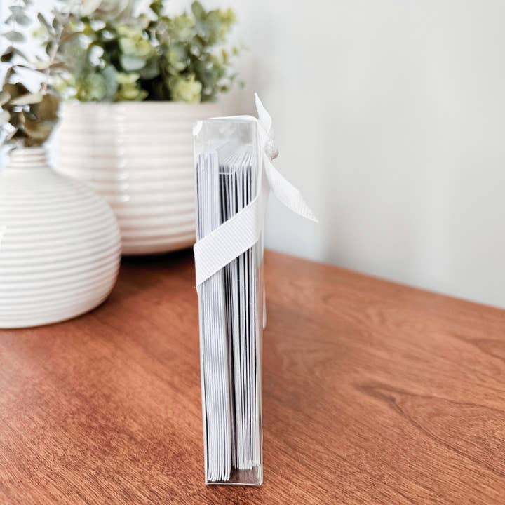 So Thoughtful Gifts – Großhandel Briefpapier-/Postkarten-Set – Blue Birds Notizkarten, 10-teiliges Set, unbedruckt auf der Innenseite7