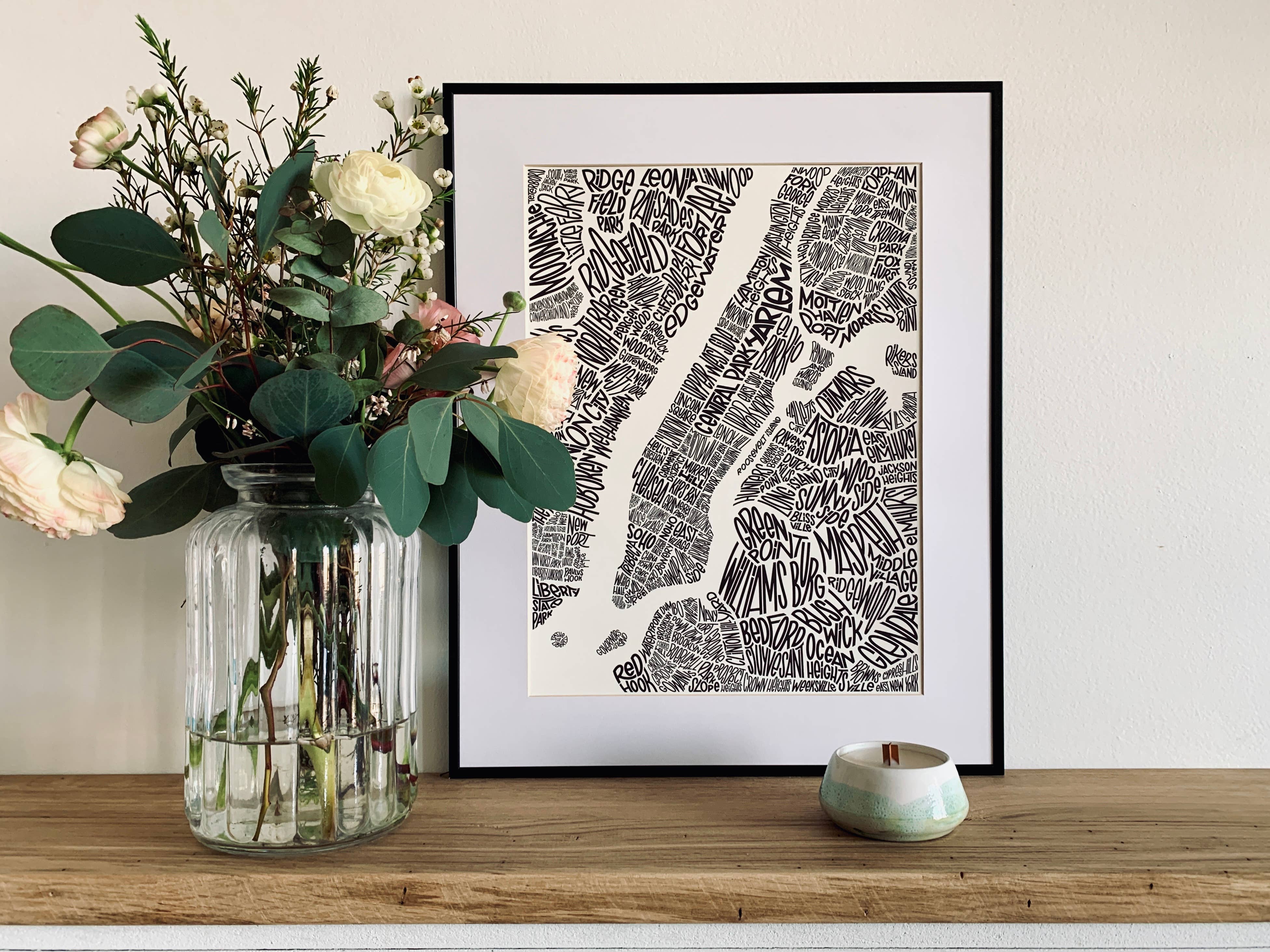 Les Petits Plans – Engroshandel Plakat – Plakat med New Yorks bydele og seværdigheder1