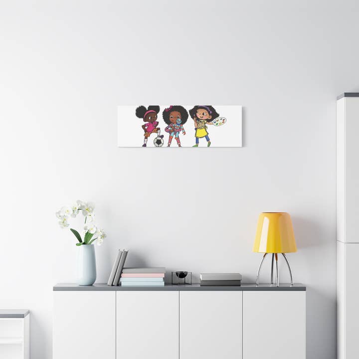 Ikuzi Dolls - Wholesale Art Print - Kids & Baby - Kids' Canvas Wall Art - Playful Characters for Creative Spaces103