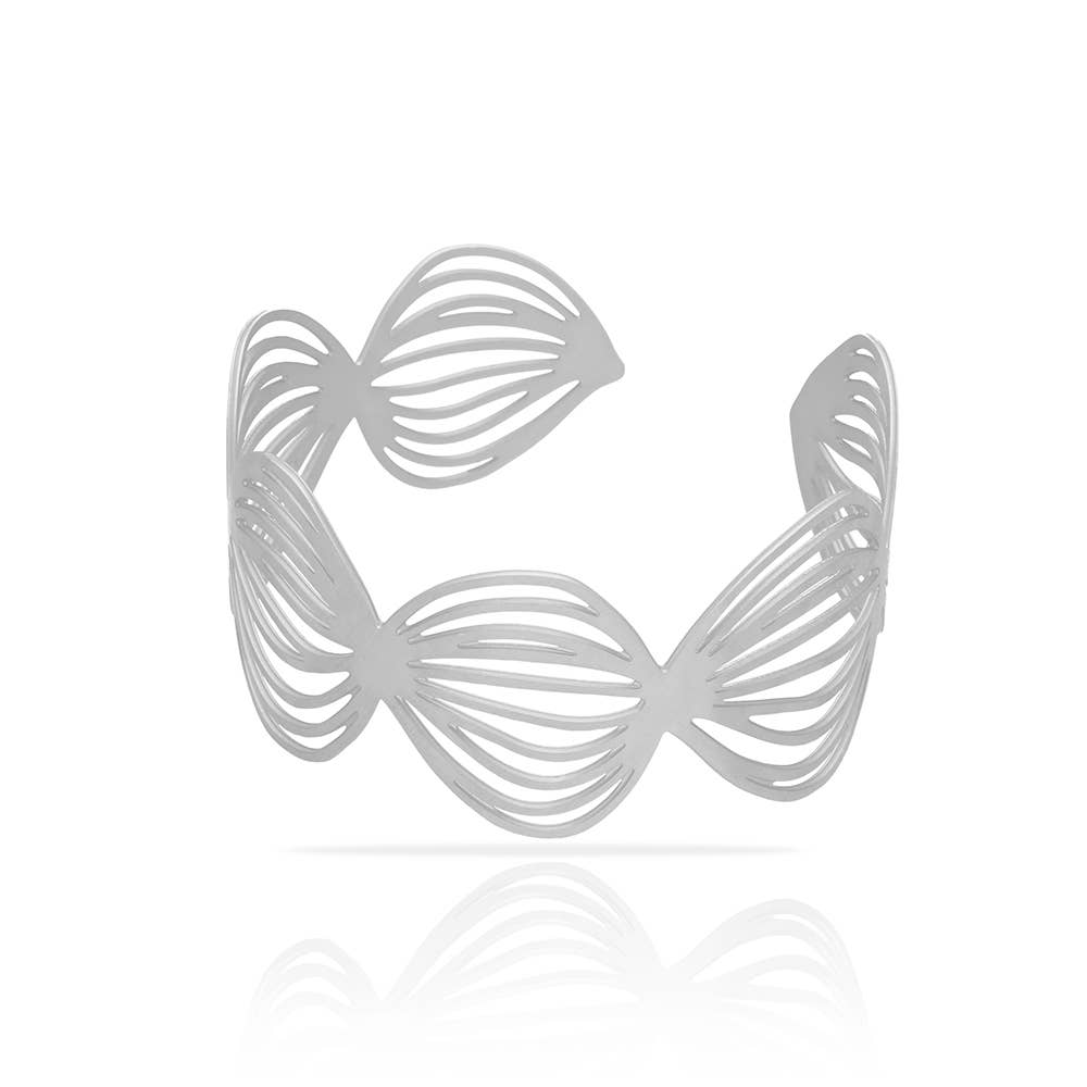 RAS - Wholesale Bangle Bracelet - Life Silver Plated Bracelet0