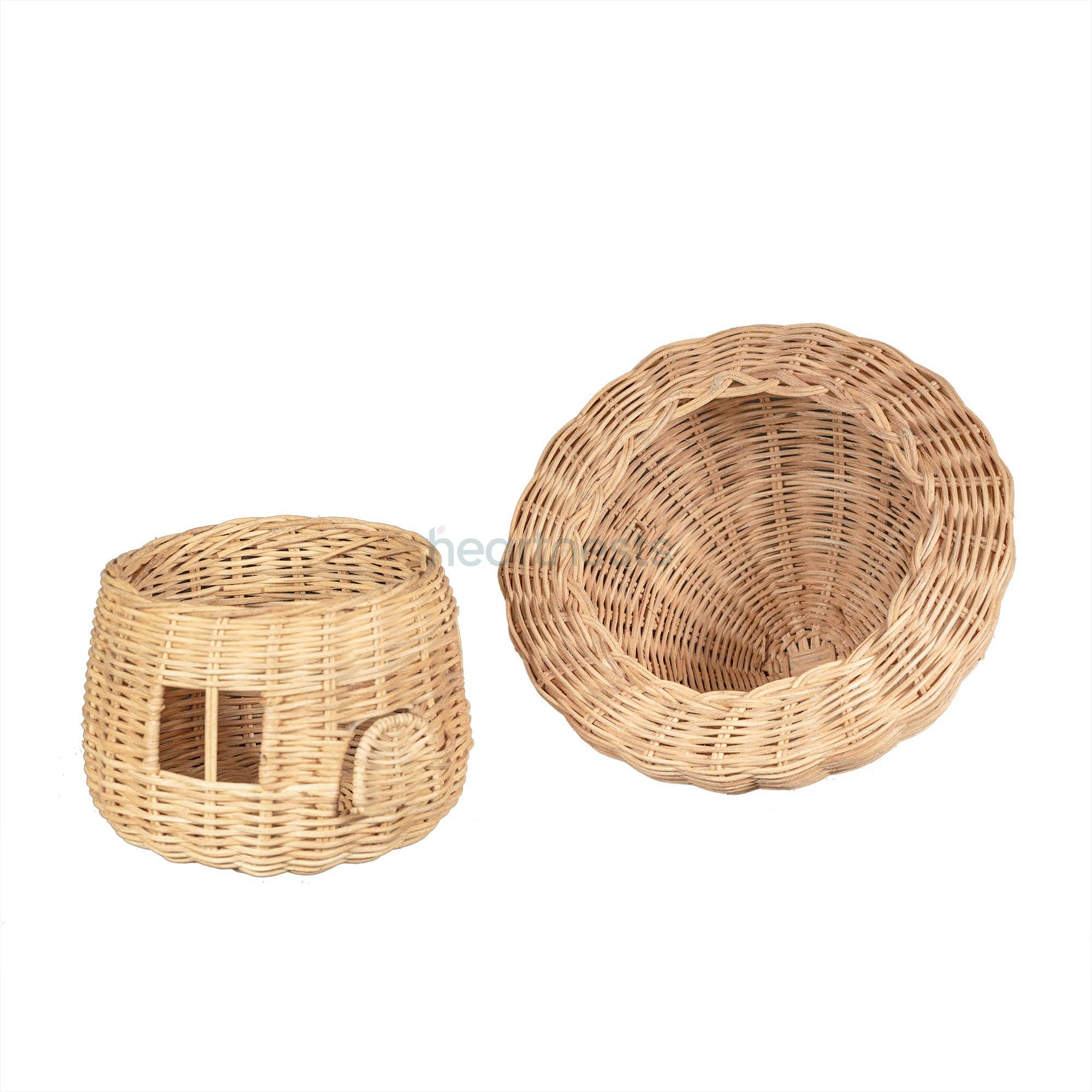 heartnests - Wholesale Decorative tabletop object - Malia Rattan Mushroom9