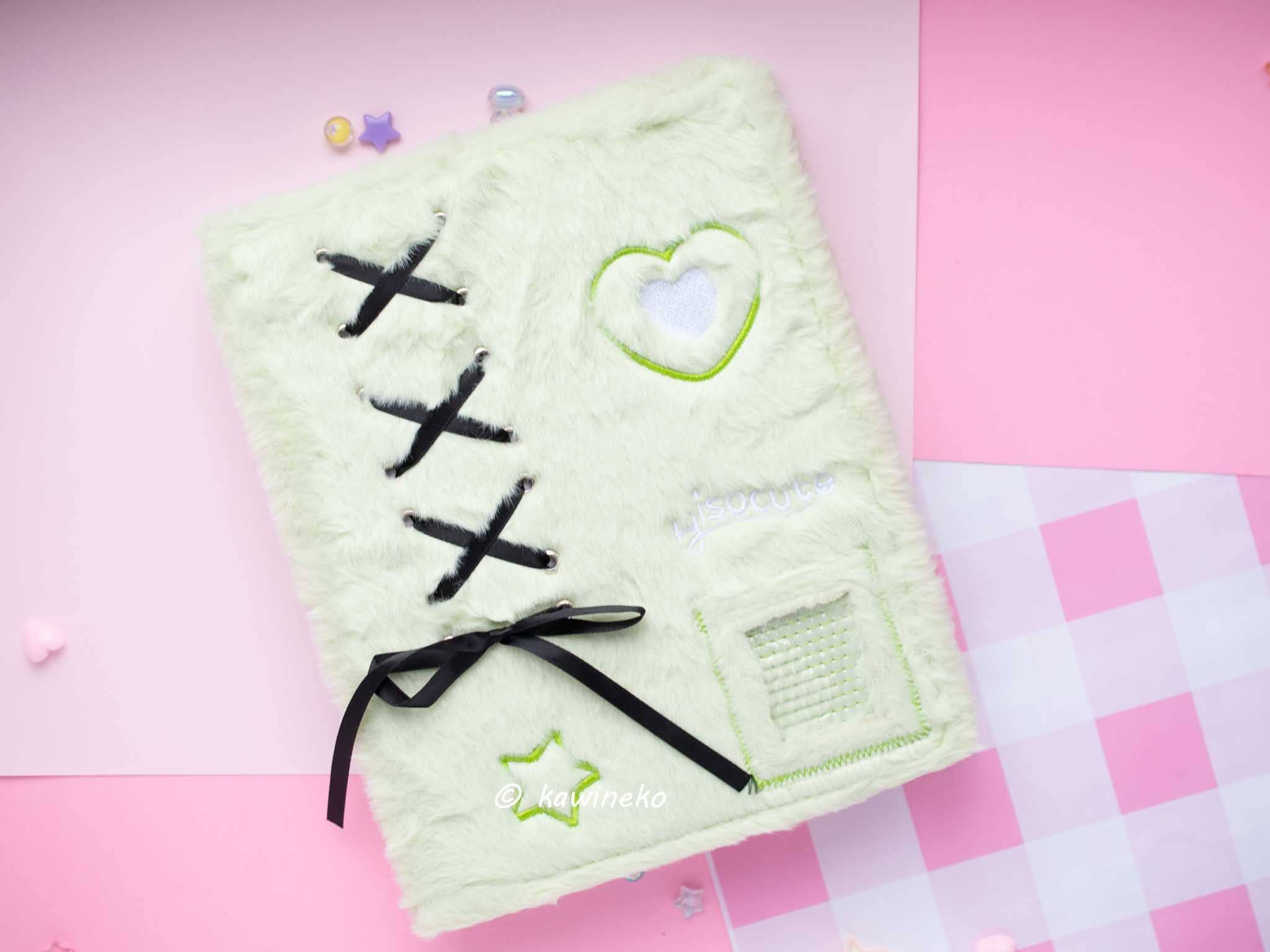 Kawineko - Wholesale Binder - cute plush A5 binder with inserts can fit 80 photocards10