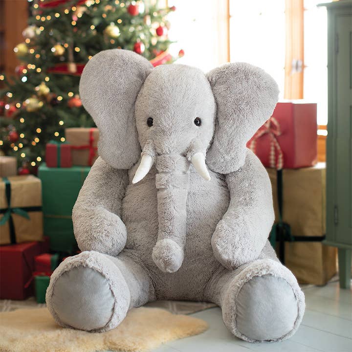 Vermont Teddy Bear - Wholesale Stuffed/Plush Toy - Kids & Baby - 6 Ft. Giant Cuddle Elephant3