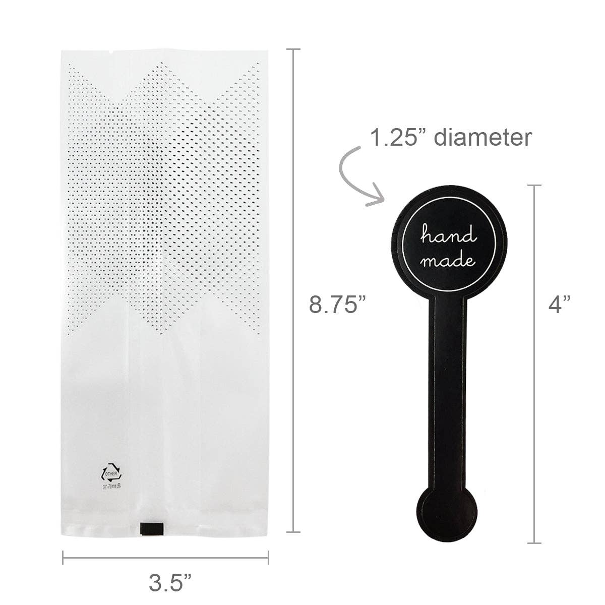 Wrapables.com - Wholesale Food Storage Wrap/Bag - Wrapables Translucent Candy and Cookie Bags, Favor Treat Bag2