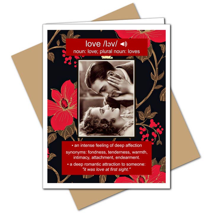 Ümlaut Brooklyn - Wholesale Love Card - SALE Love Definition Card1