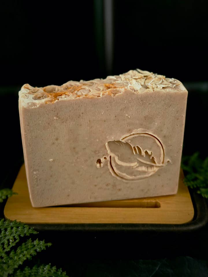Oh My Goddess Artisan Soap / Oatmeal Milk & Honey for wholesale by Raven Avenue Studio