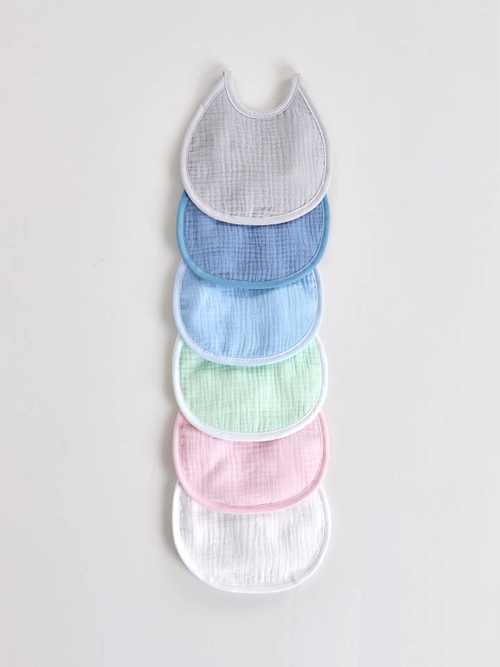 Amorim Gerações, LDA - Wholesale Underwear/Diaper Cover - Baby - Round Muslin Bib w/ Terry Coating BAB8 K 14222