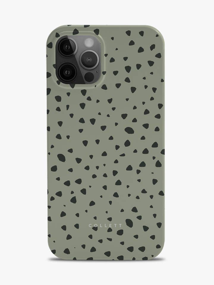 Dots on Sage Phone Case for wholesale by Collett Studios