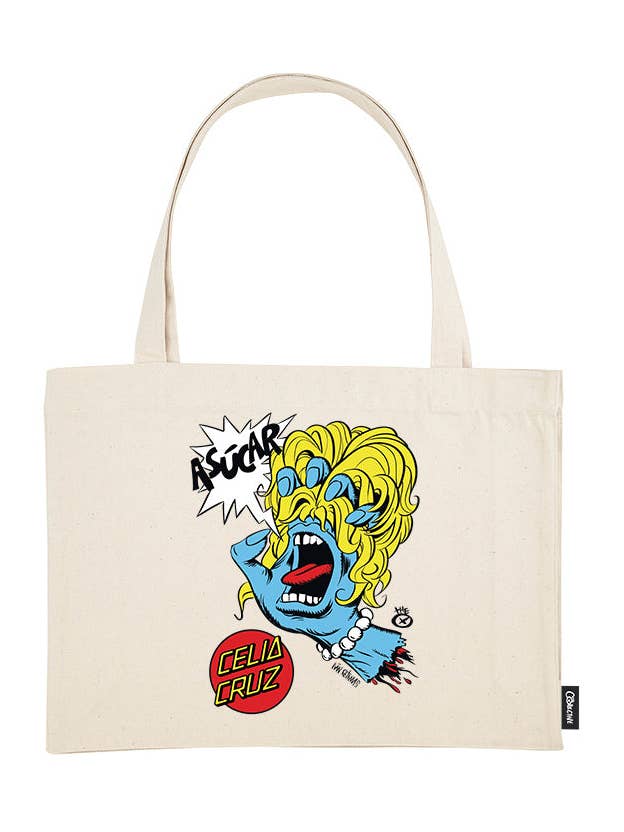 Naturlig indkøbspose - Celia Cruz for engroshandel hos The Collective Way