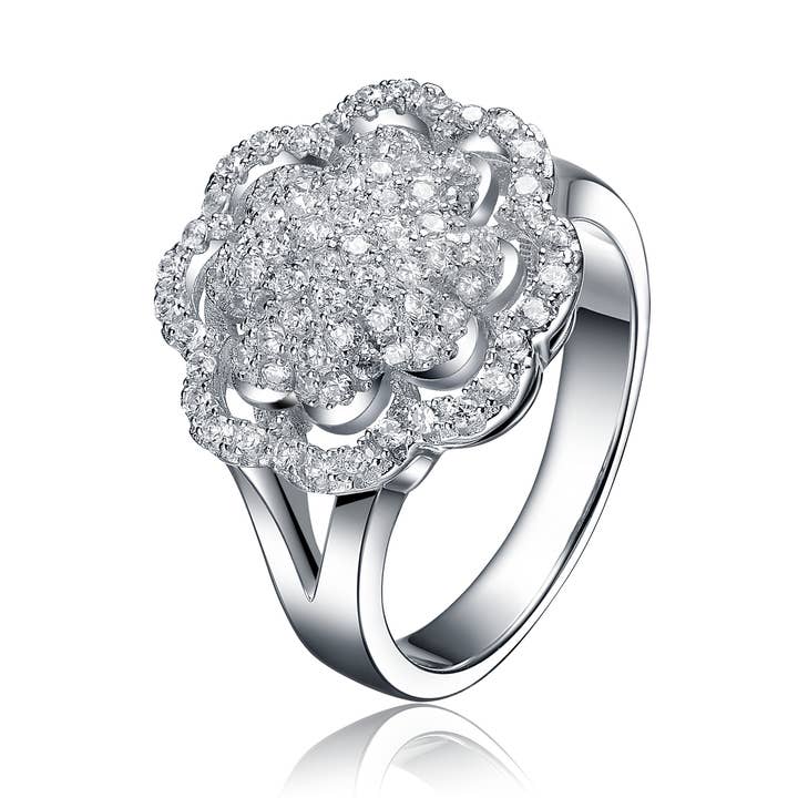 Cz ring(6455-9) for wholesale by Genevive