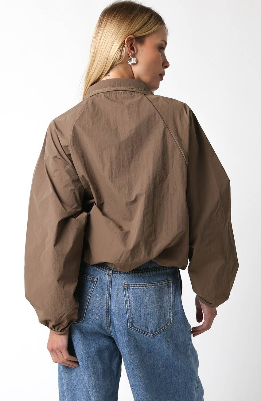 Olivaceous - Vente Chemise à col boutonné – femme - Haut Dakota7