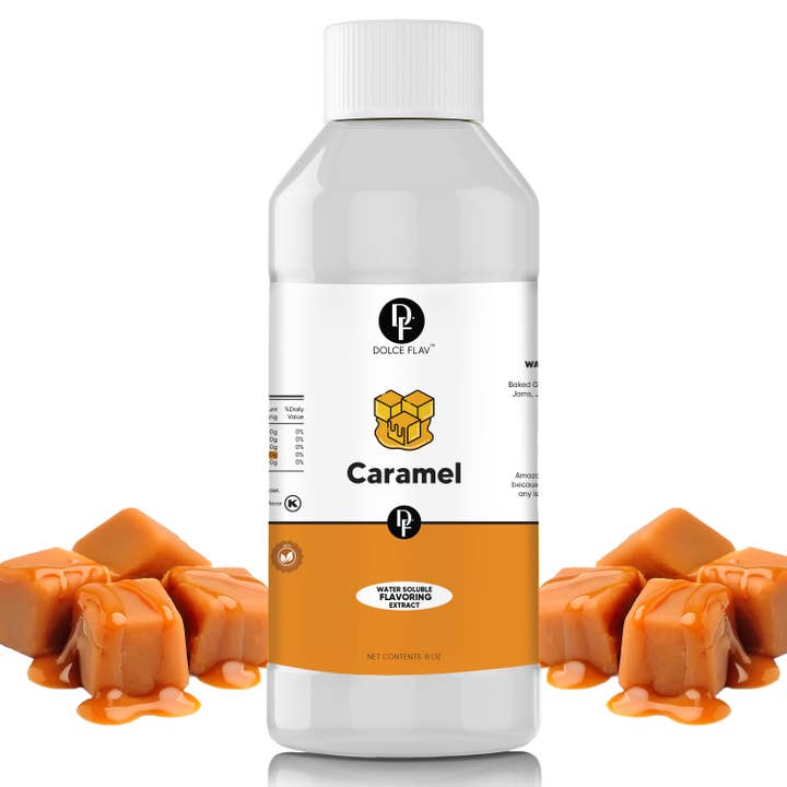 Dolce Flav - Wholesale Flavoured syrup - Caramel Extract Water Soluble7