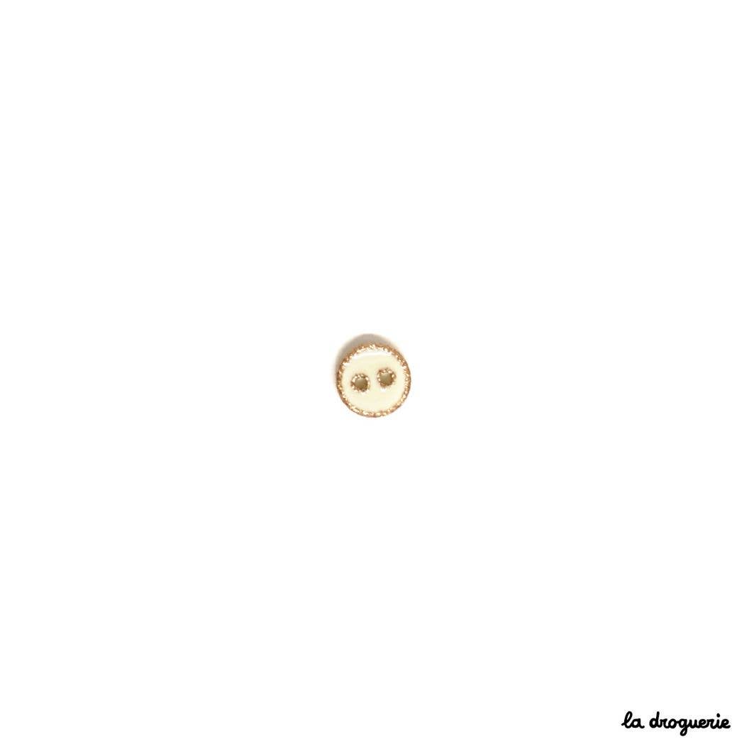 LA DROGUERIE - Wholesale Sewing Button/Snap - Button "C'est la vie" 9 mm12