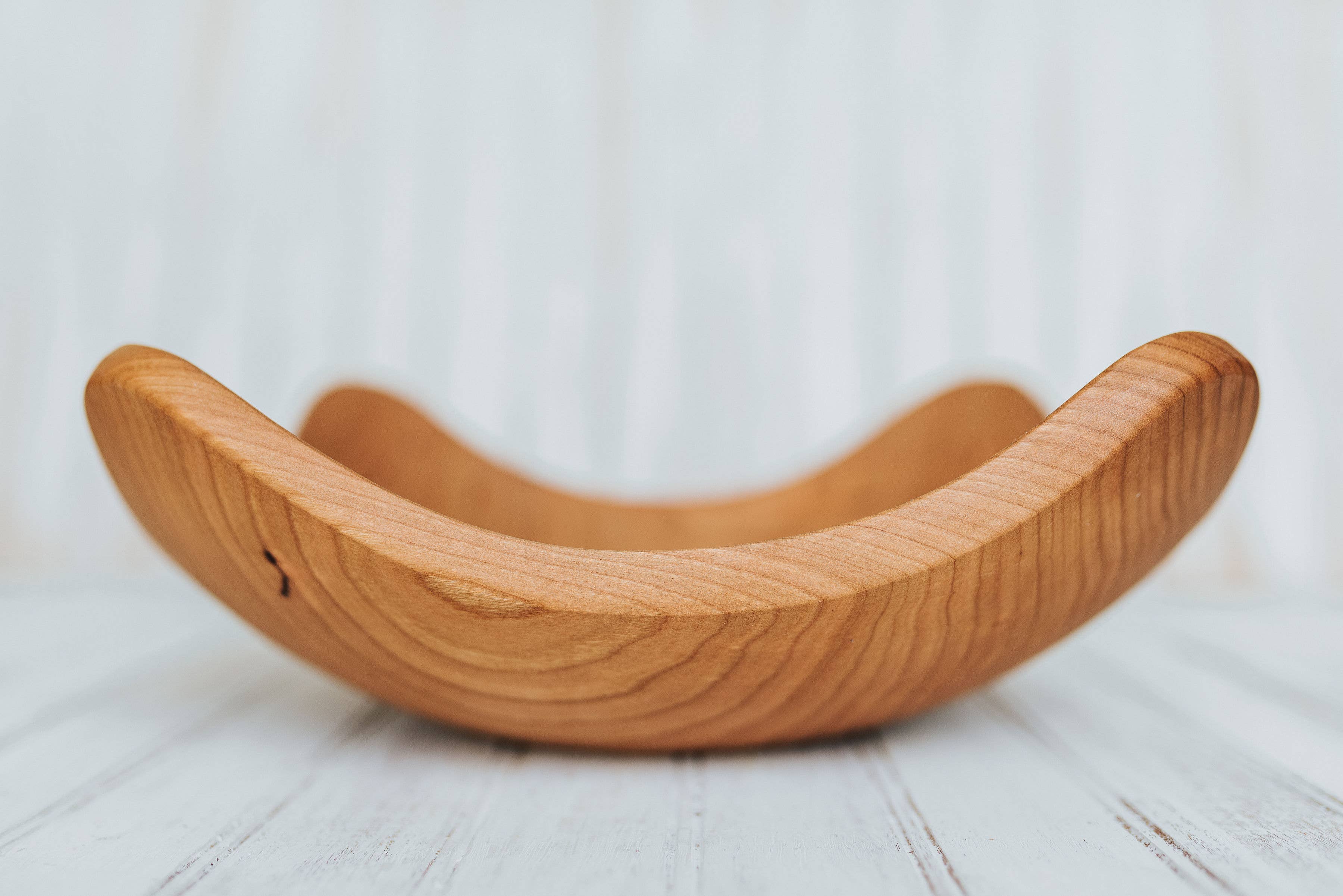 Holland Bowl Mill - Wholesale Decorative Plate/Dish/Bowl - Four Corner Collection - 15" Cherry Bowl Bee's Oil Finish1