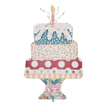 Janie's Cakes Happy Birthday Cake Topper