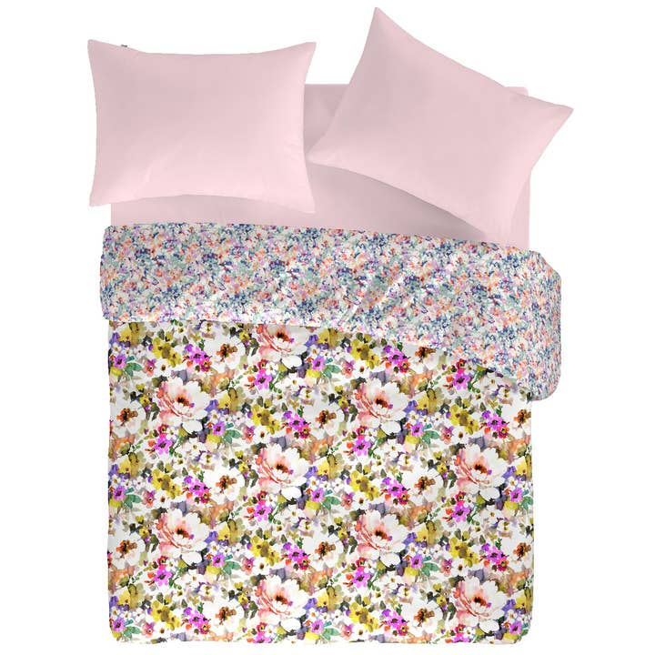 Naf Naf Linge Maison - Wholesale Duvet Cover - Reversible Cotton Duvet Cover Poesie2