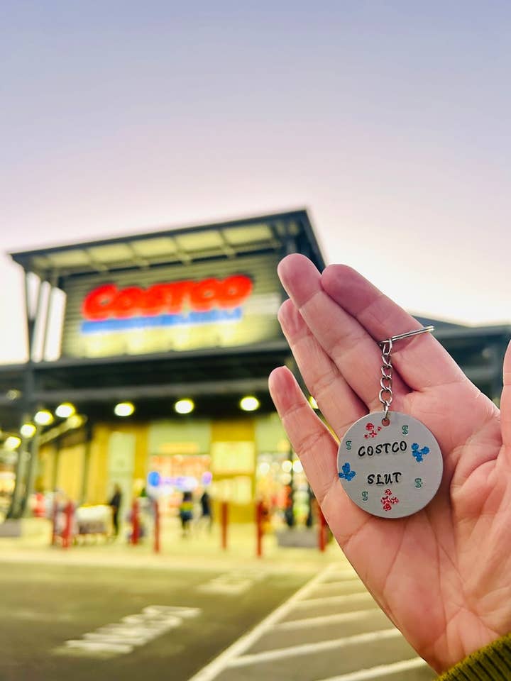 Cost Co Slut Keychain for wholesale by Mitzi Wear