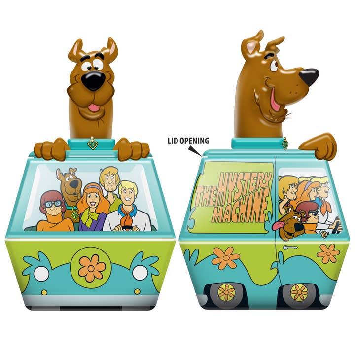Bocal à snacks en céramique sculpté Scooby-Doo Mystery Machine pour la vente par Silver Buffalo