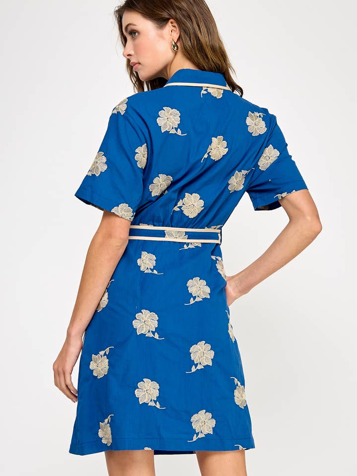 RUBIENN - Venta al por mayor Vestido - Mujer - Vestido corto bordado4