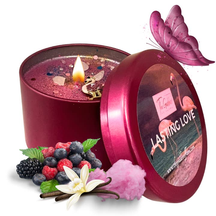 Lasting Love Magic Love Spell Ritual Candle for wholesale by The Goddess of Flame